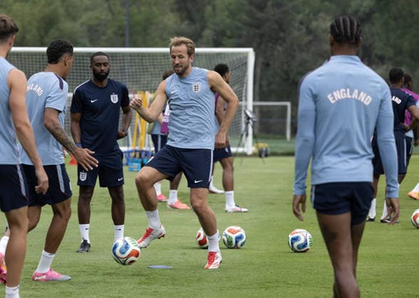 FIFA World Cup, WM, Weltmeisterschaft, Fussball 2026 England Training FIFA World Cup 2026. England v Mexico in Mexico City. Englans training session in Mexico City. Harry Kane.  Copyright: xDarrenxFletcherx NINTCHDBPICT001093221808