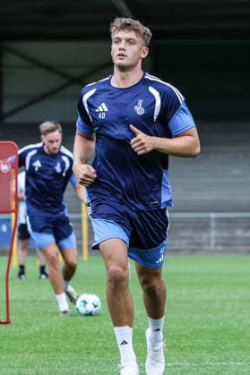 Fussball, 3.Liga Saison 2026 2027 Trainingslager MSV Duisburg Training 05.07.2026, Stadion de Wageningse Berg Ben Schlicke (MSV Duisburg, 40) Wageningen Stadion de Wageningse Berg Niederlande *** Sports, Soccer, 3rd Division, 2026–2027 Season, MSV Duisburg Training Camp, Training Session on July 5, 2026, Stadion de Wageningse Berg, Ben Schlicke, MSV Duisburg, 40 Wageningen, Stadion de Wageningse Berg, Netherlands