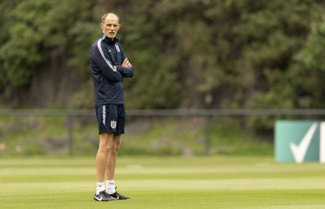 FIFA World Cup, WM, Weltmeisterschaft, Fussball 2026 England Training FIFA World Cup 2026. England v Mexico in Mexico City. Englans training session in Mexico City. Thomas Tuchel  Copyright: xDarrenxFletcherx NINTCHDBPICT001093223953