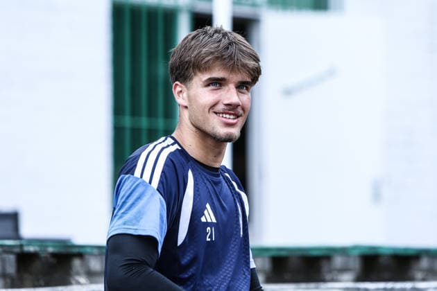 Fussball, 3.Liga Saison 2026 2027 Trainingslager MSV Duisburg Training 05.07.2026, Stadion de Wageningse Berg Laurenz Jennissen (MSV Duisburg, 21) Wageningen Stadion de Wageningse Berg Niederlande *** Sports, Soccer, 3rd Division, 2026–2027 Season, Training Camp, MSV Duisburg, Practice, July 5, 2026, Stadion de Wageningse Berg, Laurenz Jennissen, MSV Duisburg, 21 Wageningen, Stadion de Wageningse Berg, Netherlands