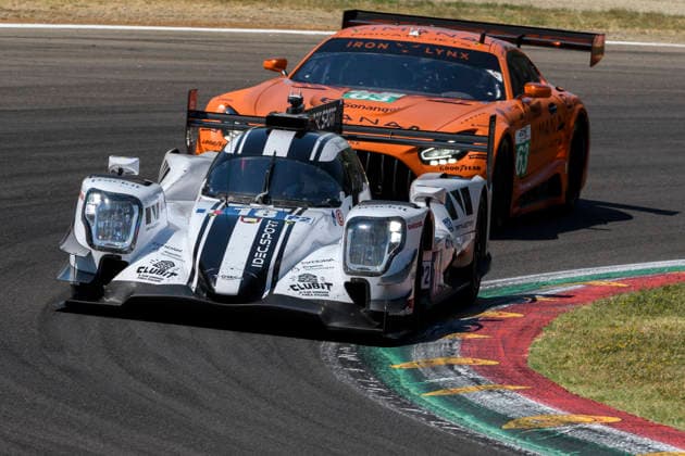 July 5, 2026, Imola, Bologna, Italy: IDEC 18 (CHADWICK, RINICELLA, HORR) at turn 7 during the 2026 ELMS 4 Hours of Imola at Enzo and Dino Ferrari circuit in Imola (Bologna, Italy), 4th round of European Le Mans Series 2026 season..Credit: ZUMA Press Motorsports 2026: ELMS 4 Hours Of Imola: RACE  - ZUMAr158 20260705_aap_r158_027 Copyright: xRiccardoxRighettix