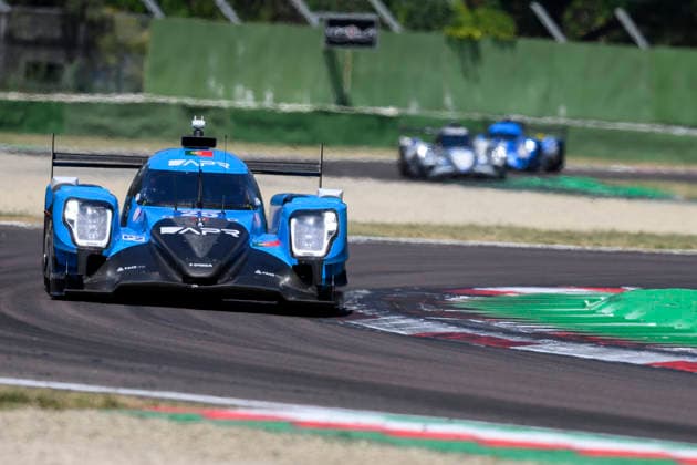 July 5, 2026, Imola, Bologna, Italy: ALGARVE PRO RACING 25 (KAISER, VAUTIER, HUGHES) at turn 4 during the 2026 ELMS 4 Hours of Imola at Enzo and Dino Ferrari circuit in Imola (Bologna, Italy), 4th round of European Le Mans Series 2026 season..The Portuguese racing team arrived third overall at the end race..Credit: ZUMA Press Motorsports 2026: ELMS 4 Hours Of Imola: RACE  - ZUMAr158 20260705_aap_r158_052 Copyright: xRiccardoxRighettix