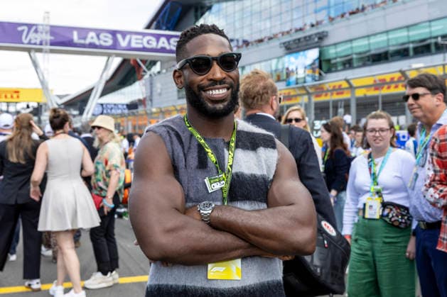 RECORD DATE NOT STATED 5th July 2026; Silverstone Circuit, Northamptonshire, England; FIA Formula 1 2026 British F1 Grand Prix; Race Day; Rapper Tinie Tempah on the grid TimxWilliams