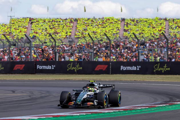 RECORD DATE NOT STATED 5th July 2026; Silverstone Circuit, Northamptonshire, England; FIA Formula 1 2026 British F1 Grand Prix; Race Day; Lando Norris in his McLaren Mastercard F1 Team McLaren-Mercedes MCL40 Mercedes-AMG F1 M17 TimxWilliams