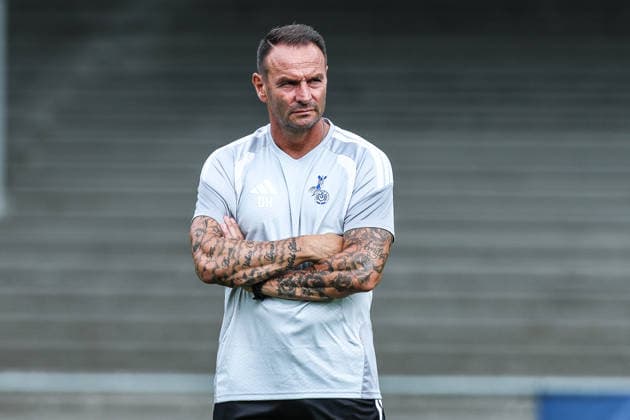 Fussball, 3.Liga Saison 2026 2027 Trainingslager MSV Duisburg Training 05.07.2026, Stadion de Wageningse Berg Dietmar Hirsch (Cheftrainer, MSV Duisburg) Wageningen Stadion de Wageningse Berg Niederlande *** Sports, Soccer, 3rd Division, 2026–2027 Season, Training Camp, MSV Duisburg, Practice, July 5, 2026, Stadion de Wageningse Berg, Dietmar Hirsch, Head Coach, MSV Duisburg, Wageningen, Stadion de Wageningse Berg, Netherlands