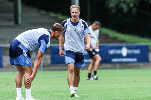 Fussball, 3.Liga Saison 2026 2027 Trainingslager MSV Duisburg Training 05.07.2026, Stadion de Wageningse Berg Florian Krüger (MSV Duisburg, 26) Wageningen Stadion de Wageningse Berg Niederlande *** Sports, Soccer, 3rd Division, 2026–2027 Season, Training Camp, MSV Duisburg, Practice, July 5, 2026, De Wageningse Berg Stadium, Florian Krüger, MSV Duisburg, 26 Wageningen, De Wageningse Berg Stadium, Netherlands