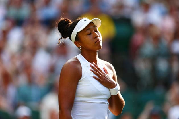 Naomi Osaka during her fourth round match Wimbledon Tennis Championships, Day 7, The All England Lawn Tennis and Croquet Club, London, UK - 05 Jul 2026London The All England Lawn Tennis and United Kingdom  Copyright: xJamesxMarsh Shutterstockx 16976811ey