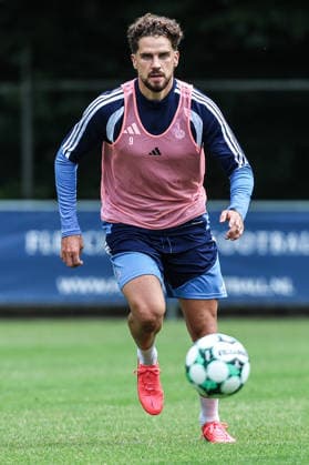 Fussball, 3.Liga Saison 2026 2027 Trainingslager MSV Duisburg Training 05.07.2026, Stadion de Wageningse Berg Lex Tyger Lobinger (MSV Duisburg, 9) Wageningen Stadion de Wageningse Berg Niederlande *** Sports, Soccer, 3rd Division, 2026–2027 Season, Training Camp, MSV Duisburg, Practice, July 5, 2026, De Wageningse Berg Stadium, Lex Tyger Lobinger, MSV Duisburg, 9 Wageningen, De Wageningse Berg Stadium, Netherlands