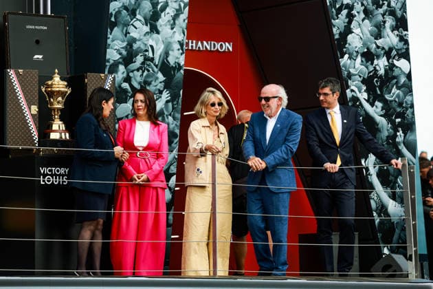 F1 - BRITISH GRAND PRIX 2026 RICHARDS David podium during the Formula 1 British Grand Prix 2026, 9th round of the 2026 Formula One World Championship, WM, Weltmeisterschaft from July 3 to 5, 2026 on the Silverstone Circuit, in Silverstone, United Kingdom - SilverstoneUnited Kingdom  Copyright: xFLORENTxGOODENx