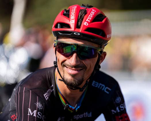 113th Tour de France 2026 - Stage 2 BARCELONA, SPAIN - JULY 5: Julian Alaphilippe of France and Tudor Pro Cycling Team is seen after the 113th Tour de France 2026, Stage 2 a 168.5km stage from Tarragona to Barcelona 109m UCIWT on July 05, 2026 in Barcelona, Spain. Barcelona Spain Copyright: xAlbertoxGardinx AGardin_20260705_Cycling_Tour de France_Stage 2__0024
