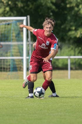 Benjamin Goller (SSV Ulm 1846 Fußball) TSV Berg vs SSV Ulm, Fussball, Freundschaftsspiel, 05.07.2026 TSV Berg vs SSV Ulm, Fussball, Freundschaftsspiel, 05.07.2026 Leutkirch *** Benjamin Goller SSV Ulm 1846 Soccer TSV Berg vs. SSV Ulm, Soccer, Friendly Match, July 5, 2026 TSV Berg vs. SSV Ulm, Soccer, Friendly Match, July 5, 2026, Leutkirch Copyright: xEibner-Pressefotox EP_EER