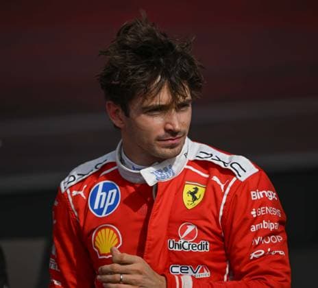 Charles Leclerc wins British Grand Prix NORTHAMPTONSHIRE, UNITED KINGDOM - JULY 5: Charles Leclerc of Ferrari celebrates the victory after racing on the British Grand Prix, ninth round of the 2026 Formula 1 World Championship, WM, Weltmeisterschaft at Silverstone Circuit in Silverstone, Northamptonshire, United Kingdom on July 5, 2026. Rasid Necati Aslim Anadolu Northamptonshire United Kingdom. Editorial use only. Please get in touch for any other usage.  Copyright: x2026xAnadoluxRasidxNecatixAslimx