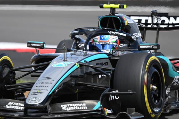 RECORD DATE NOT STATED 5th July 2026; Silverstone Circuit, Northamptonshire, England; FIA Formula 1 2026 British F1 Grand Prix; Race Day; Kimi Antonelli in the Mercedes F1 W17 car during the British Grand Prix race SimonxWest