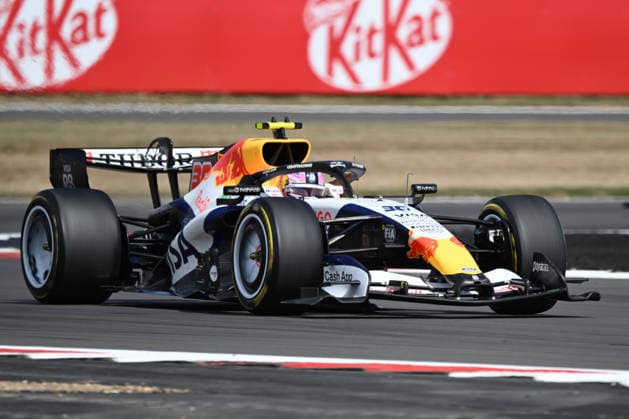 RECORD DATE NOT STATED 5th July 2026; Silverstone Circuit, Northamptonshire, England; FIA Formula 1 2026 British F1 Grand Prix; Race Day; Liam Lawson in the Racing Bulls VCARB 03 car during the British Grand Prix race SimonxWest