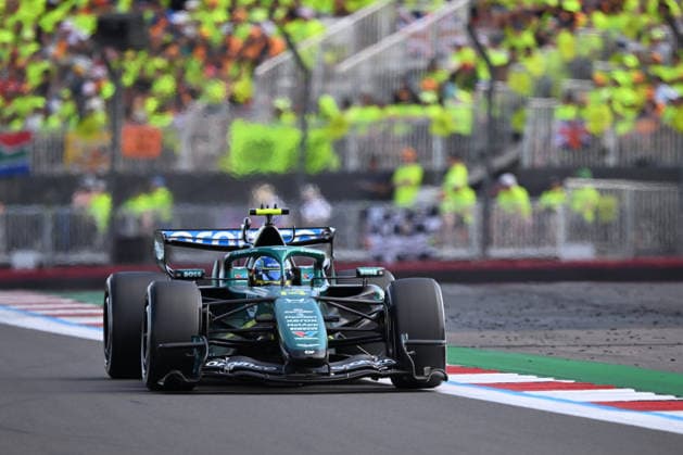 RECORD DATE NOT STATED 5th July 2026; Silverstone Circuit, Northamptonshire, England; FIA Formula 1 2026 British F1 Grand Prix; Race Day; Fernando Alonso in the Aston Martin AMR26 car during the British Grand Prix race SimonxWest
