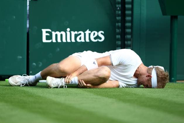 Alejandro Davidovich Fokina during his fourth round match Wimbledon Tennis Championships, Day 7, The All England Lawn Tennis and Croquet Club, London, UK - 05 Jul 2026London The All England Lawn Tennis and United Kingdom  Copyright: xKieranxMcManus Shutterstockx 16976813fl