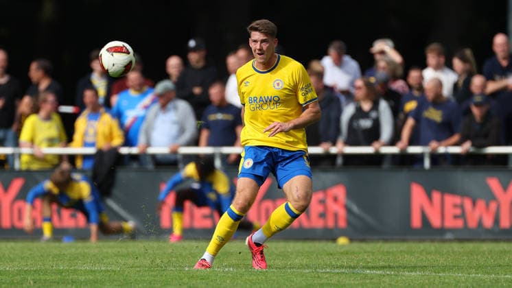 FT Braunschweig vs. Eintracht BS, Testspiel Braunschweig, 05.07.2026, Fußball, Herren, Saison 2026 27, Freie Turnen Braunschweig vs Eintracht Braunschweig, Testspiel, Florian Flick (Eintracht Braunschweig) Niedersachsen Deutschland *** FT Braunschweig vs. Eintracht BS, Friendly Match in Braunschweig, July 5, 2026, Soccer, Men s, 2026–27 Season, Freie Turnen Braunschweig vs. Eintracht Braunschweig, Friendly Match, Florian Flick, Eintracht Braunschweig, Lower Saxony, Germany