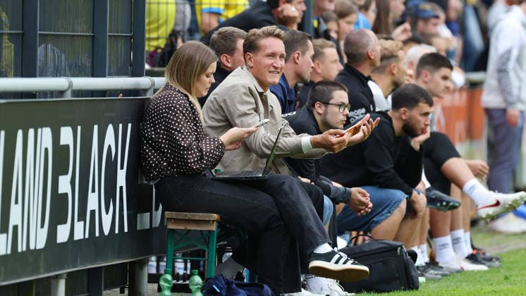 FT Braunschweig vs. Eintracht BS, Testspiel Braunschweig, 05.07.2026, Fußball, Herren, Saison 2026 27, Freie Turnen Braunschweig vs Eintracht Braunschweig, Testspiel, Torwart Ron-Thorben Hoffmann (Eintracht Braunschweig) Niedersachsen Deutschland *** FT Braunschweig vs. Eintracht BS, Friendly Match in Braunschweig, July 5, 2026, Soccer, Men s, 2026–27 season, Freie Turnen Braunschweig vs. Eintracht Braunschweig, Friendly Match, Goalkeeper Ron Thorben Hoffmann, Eintracht Braunschweig, Lower Saxony, Germany