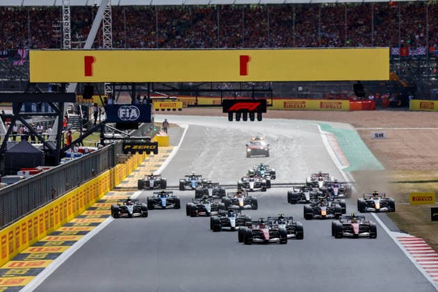 F1 - BRITISH GRAND PRIX 2026 start of the race, depart, during the Formula 1 British Grand Prix 2026, 9th round of the 2026 Formula One World Championship, WM, Weltmeisterschaft from July 3 to 5, 2026 on the Silverstone Circuit, in Silverstone, United Kingdom - SilverstoneUnited Kingdom  Copyright: xPauloxMariax
