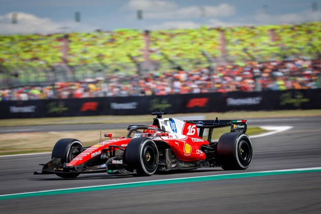 F1 - BRITISH GRAND PRIX 2026 16 LECLERC Charles (mco), Scuderia Ferrari SF-26, action during the Formula 1 British Grand Prix 2026, 9th round of the 2026 Formula One World Championship, WM, Weltmeisterschaft from July 3 to 5, 2026 on the Silverstone Circuit, in Silverstone, United Kingdom - SilverstoneUnited Kingdom  Copyright: xPauloxMariax