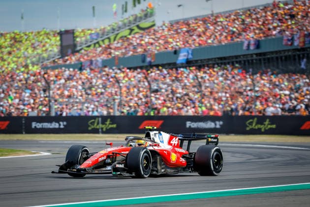 F1 - BRITISH GRAND PRIX 2026 44 HAMILTON Lewis (gbr), Scuderia Ferrari SF-26, action during the Formula 1 British Grand Prix 2026, 9th round of the 2026 Formula One World Championship, WM, Weltmeisterschaft from July 3 to 5, 2026 on the Silverstone Circuit, in Silverstone, United Kingdom - SilverstoneUnited Kingdom  Copyright: xPauloxMariax