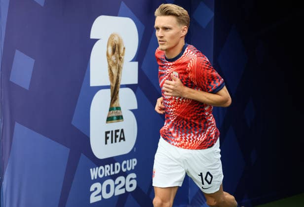 Brazil v Norway: Round of 16 - FIFA World Cup, WM, Weltmeisterschaft, Fussball 2026 Martin Odegaard of Norway arrives at the stadium before the FIFA World Cup 2026 Round Of 16 match between Brazil and Norway at New York New Jersey Stadium on July 5, 2026 in East Rutherford, New Jersey. East Rutherford New York New Jersey Stadium NJ United States Copyright: xAllstarxPicturexLibraryxLtdx
