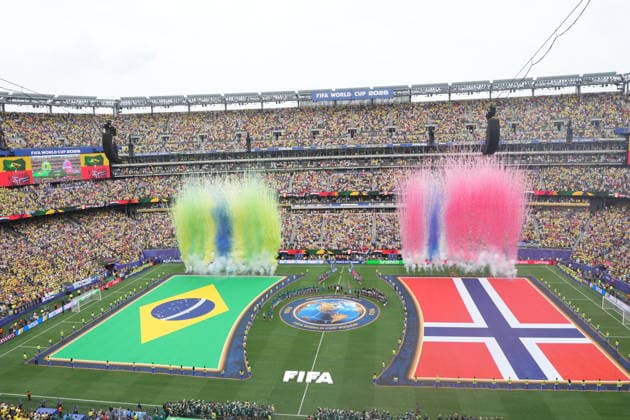 Brazil v Norway - FIFA World Cup, WM, Weltmeisterschaft, Fussball 2026 - Round of 16 NEW JERSEY, UNITED STATES - JULY 05: Neymar of Brazil warms up prior FIFA World Cup 2026 Round of 16 match between Brazil and Norway at New Jersey Stadium (MetLife Stadium) in East Rutherford, New Jersey, USA, on July 05, 2026. Hakan Akgun Anadolu New Jersey United States. Editorial use only. Please get in touch for any other usage.  Copyright: x2026xAnadoluxHakanxAkgunx