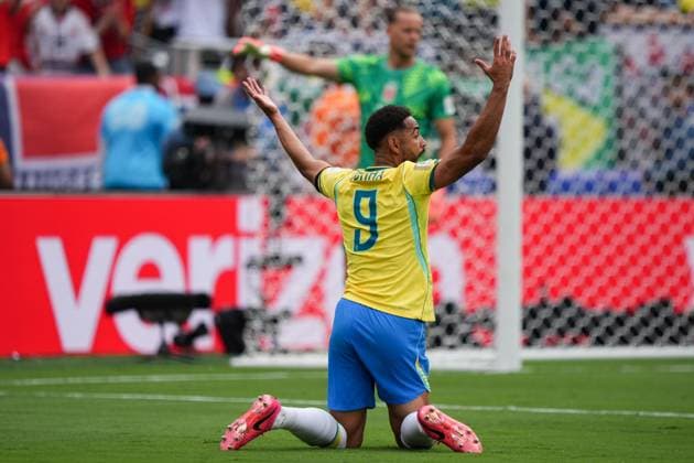 Matheus Cunha of Brazil reacts Brazil v Norway, 2026 FIFA World Cup, WM, Weltmeisterschaft, Fussball Round of 16, Football, New York New Jersey Stadium, East Rutherford, New Jersey, USA - 05 Jul 2026East Rutherford New York New Jersey Stadium New Jersey (NJ) United States of America  Copyright: xIsmaelxAdnan Shutterstockx 16975597ab