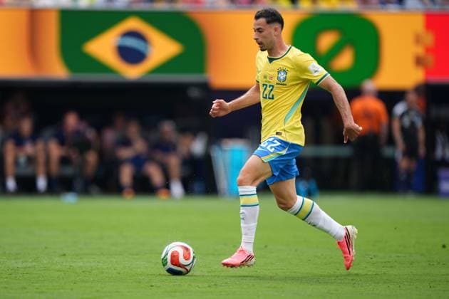 Gabriel Martinelli of Brazil Brazil v Norway, 2026 FIFA World Cup, WM, Weltmeisterschaft, Fussball Round of 16, Football, New York New Jersey Stadium, East Rutherford, New Jersey, USA - 05 Jul 2026East Rutherford New York New Jersey Stadium New Jersey (NJ) United States of America  Copyright: xIsmaelxAdnan Shutterstockx 16975597an