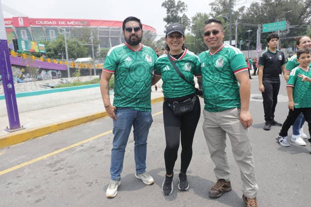 Mexico v England Round of 16 FIFA World Cup, WM, Weltmeisterschaft, Fussball 2026 Fans of Mexico attend the Mexico City Stadium to support their national team, Nationalteam during the FIFA World Cup 2026 round of 16 match between Mexico and England. on July 5, 2026 in Mexico City, Mexico. (Photo by Ian Robles Eyepix Group) Copyright: xIanxRobles xEyepixxGroupx EL_05072026_191097JPEG