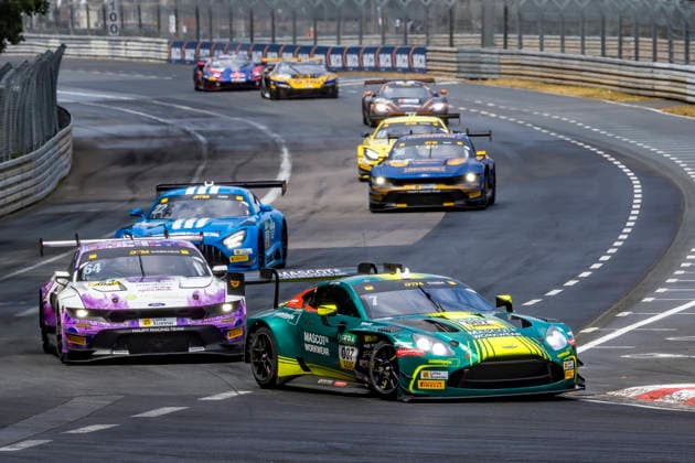 Nürnberg, Deutschland 03. - 05. Juli 2026: DTM - 2026 - Norisring - Rennen 2 Im Bild: Nicki Thiim (DEN 7) führt das Spitzenfeld an. Norisring Bayern *** Nuremberg, Germany, July 3–5, 2026, DTM 2026 Norisring Race 2. Pictured: Nicki Thiim (DEN 7) leads the pack at the Norisring in Bavaria Copyright: xFotostandx xSchäferx