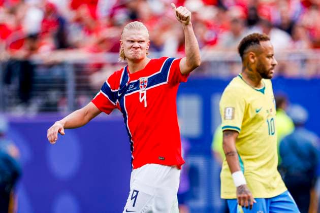 , Round of 16 - FIFA World Cup, WM, Weltmeisterschaft, Fussball 2026, Brazil v Norway, New York New Jersey Stadium, July 5, 2026, East Rutherford, United States.