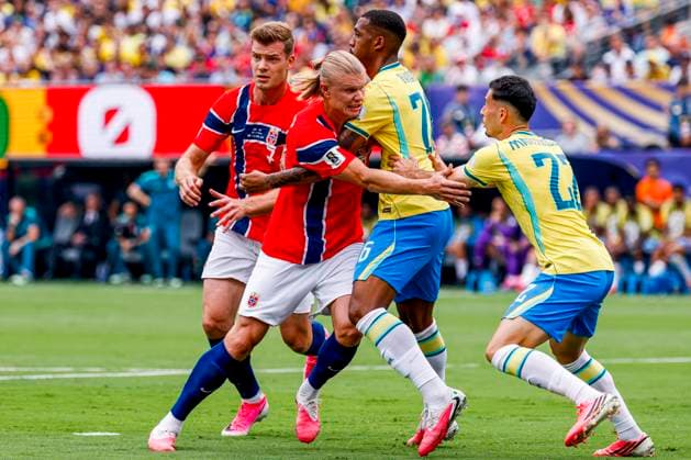, Round of 16 - FIFA World Cup, WM, Weltmeisterschaft, Fussball 2026, Brazil v Norway, New York New Jersey Stadium, July 5, 2026, East Rutherford, United States.