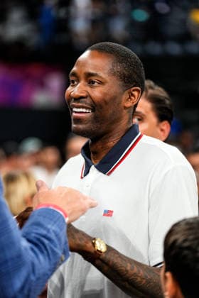 United States v Serbia: Final - FIBA U17, U 17 Basketball World Cup 2026 Former NBA, Basketball Herren, USA player Jamal Crawford is present after the FIBA U17 Basketball World Cup final match between the United States and Serbia at BDC Main Venue in Istanbul, Turkey, on July 5, 2026. Istanbul Istanbul Turkey  Copyright: xYagizxGurtugx originalFilename:gurtug-usavserb260705_np2IP.jpg