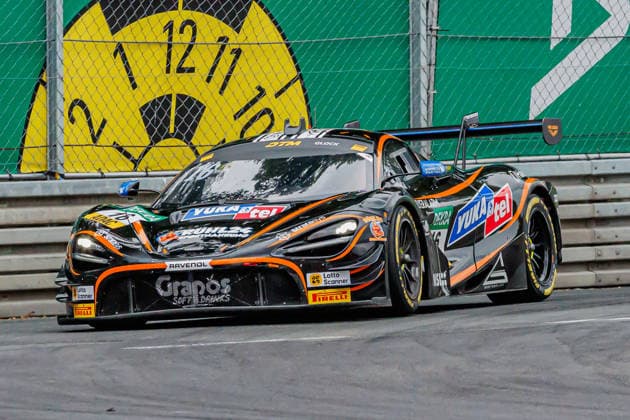Timo Glock (GER, McLaren, Dörr Motorsport), 05.07.2026, Nürnberg (Deutschland), Motorsport, DTM, Norisring Nürnberg 2026 *** Timo Glock (GER), McLaren, Dörr Motorsport, July 5, 2026, Nuremberg, Germany, Motorsports, DTM, Norisring Nuremberg 2026 xprx