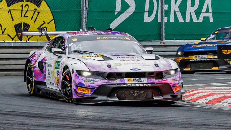 Finn Wiebelhaus (GER, Ford, HRT Ford Racing), 05.07.2026, Nürnberg (Deutschland), Motorsport, DTM, Norisring Nürnberg 2026 *** Finn Wiebelhaus GER, Ford, HRT Ford Racing, July 5, 2026, Nuremberg, Germany, Motorsports, DTM, Norisring Nuremberg 2026 xprx