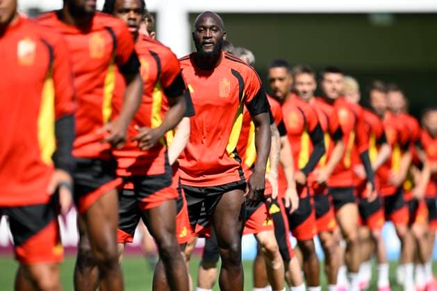 Belgian national football team - FIFA World Cup, WM, Weltmeisterschaft, Fussball 2026 - media activities 05 07 2026 RENTON, UNITED STATES OF AMERICA - JULY 05 : Lukaku Romelu forward of Belgium pictured during a training session of the Belgian national football team during the FIFA World Cup 2026 on July 5, 2026 in Renton, United States of America, 05 07 2026 Renton United States of America  Copyright: xNicoxVereeckenx
