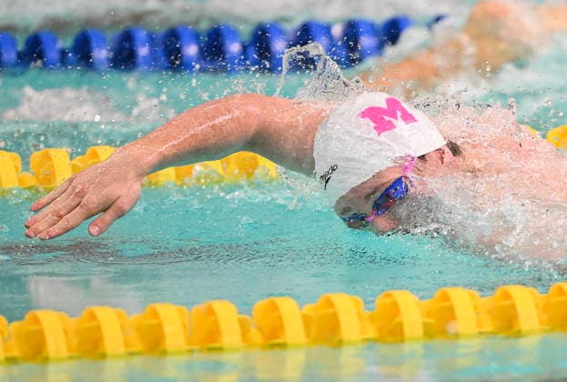 July 5, 2026, Montreal, Pq, Canada: Lorne Wigginton swims during the men s 200m freestyle final at the Canadian Swimming Trials in Montreal, on Sunday, July 5, 2026. Canada News - July 5, 2026  - ZUMAc35_ 20260705_zaf_c35_039 Copyright: xGrahamxHughesx