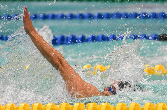 July 5, 2026, Montreal, Pq, Canada: Kylie Masse swims during the women s 100m backstroke final at the Canadian Swimming Trials in Montreal, on Sunday, July 5, 2026. Canada News - July 5, 2026  - ZUMAc35_ 20260705_zaf_c35_042 Copyright: xGrahamxHughesx