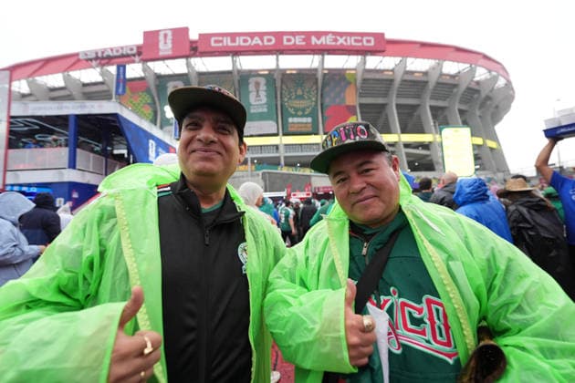 Mexico v England Round of 16 FIFA World Cup, WM, Weltmeisterschaft, Fussball 2026 Fans of Mexico attend the Mexico City Stadium to support their national team, Nationalteam during the FIFA World Cup 2026 round of 16 match between Mexico and England. on July 5, 2026 in Mexico City, Mexico. (Photo by Ian Robles Eyepix Group) Copyright: xIanxRobles xEyepixxGroupx EL_05072026_191137JPEG