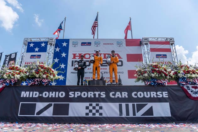July 5, 2026, Lexington, Ohio, USA: IndyCar, Indy Car, IRL, USA SERIES driver, PATO OWARD (5) (MEX) of Monterey, Mexico, wins the Honda Indy 200 at Mid Ohio in LEXINGTON, Ohio. INDYCAR SERIES: July 05, 2026: Honda Indy 200: Race Winner Pato Oward  - ZUMAa161 20260705_aaa_a161_005 Copyright: xQuinnxShellx xGMGx