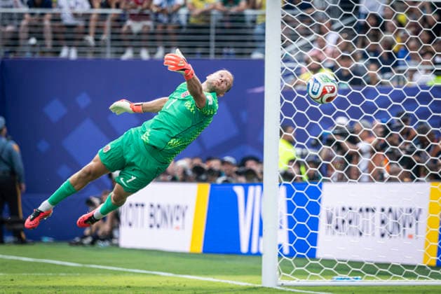 FOOTBALL : Brazil vs Norway FIFA World Cup, WM, Weltmeisterschaft, Fussball 2026. New York New Jersey Stadium (MetLife Stadium), East Rutherford, New Jersey, United States. 05 07 2026. Orjan Nyland 1 (Norway) the FIFA World Cup 2026 Round of 16 match between Brazil and Norway at New York New Jersey Stadium (MetLife Stadium), East Rutherford, New Jersey, USA, on July 5, 2026.  Copyright: xx