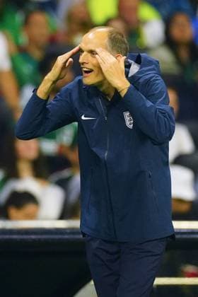 Thomas Tuchel, coach of England Mexico v England, 2026 FIFA World Cup, WM, Weltmeisterschaft, Fussball Round of 16, Football, Azteca Stadium, Mexico City, Mexico - 05 Jul 2026Mexico City Azteca Stadium Mexico  Copyright: xJavierxGarcia Shutterstockx 16975483bh