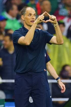 Thomas Tuchel, coach of England Mexico v England, 2026 FIFA World Cup, WM, Weltmeisterschaft, Fussball Round of 16, Football, Azteca Stadium, Mexico City, Mexico - 05 Jul 2026Mexico City Azteca Stadium Mexico  Copyright: xJavierxGarcia Shutterstockx 16975483dn