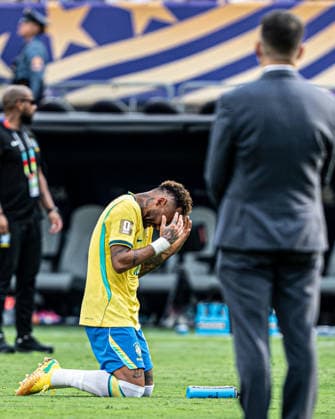 Brazil vs. Norway NOVA JERSEY, NJ - 05.07.2026: BRAZIL VS. NORWAY - Neymar, , during the match between Brazil and Norway, valid for the round of 16 of the 2026 FIFA World Cup, WM, Weltmeisterschaft, Fussball held at MetLife Stadium, in East Rutherford, New Jersey, United States, this Sunday (5). (Photo: Danilo Fernandes Fotoarena) x2980448x  DaniloxFernandes