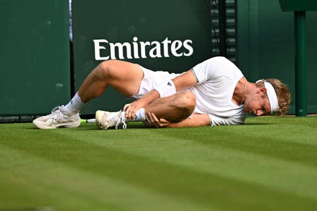 2026 Wimbledon - Alejandro Davidovich Fokina Alejandro Davidovich Fokina (ESP) during his fourth round match at the 2026 Wimbledon Championships at the AELTC in London, UK on July 5, 2026. Photo by Corinne Dubreuil ABACAPRESS.COM London  Copyright: xDubreuilxCorinne ABACAx