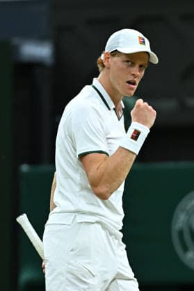2026 Wimbledon - Jannik Sinner Jannik Sinner (ITA) during his fourth round match at the 2026 Wimbledon Championships at the AELTC in London, UK on July 5, 2026. Photo by Corinne Dubreuil ABACAPRESS.COM London  Copyright: xDubreuilxCorinne ABACAx