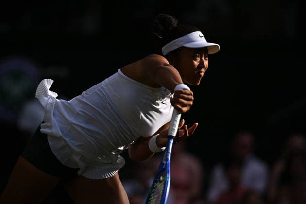 2026 Wimbledon - Naomi Osaka Naomi Osaka (JPN) during her fourth round match at the 2026 Wimbledon Championships at the AELTC in London, UK on July 5, 2026. Photo by Corinne Dubreuil ABACAPRESS.COM London  Copyright: xDubreuilxCorinne ABACAx