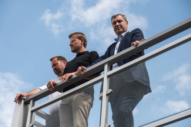05.07.2026, GER, Motorsport, ADAC DTM, Saison 2026, Norisring Bayerischer Ministerpräsident Markus Söder beim Sonntagsrennen der DTM am Norisring *** July 5, 2026, GER, Motorsports, ADAC DTM, 2026 Season, Norisring Bavarian Minister-President Markus Söder at the DTM race on Sunday at the Norisring nordphotoxGmbHx xKnab NP_0100