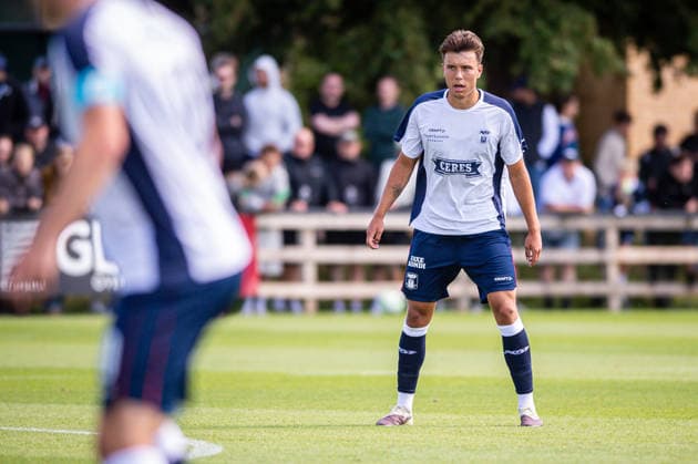 Aarhus GF v Motherwell FC, pre-season test match, Aarhus, Denmark Aarhus, Denmark. 05th, July 2026. Luka Callo of Aarhus GF seen during a pre-season test match between Aarhus GF and Motherwell FC at the AGF training facility Fredensvang in Aarhus Denmark, Aarhus, Fredensvang  Copyright: xGonzalesxPhoto MortenxKjaerx